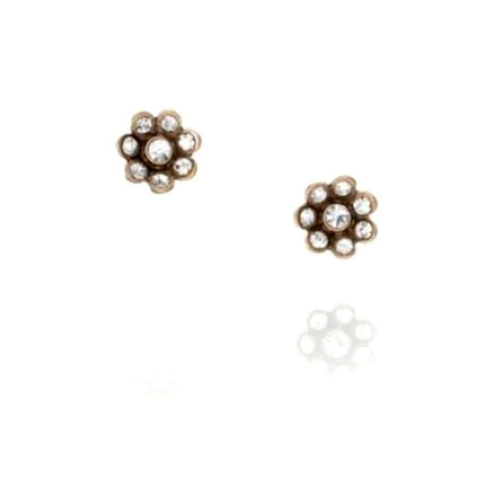 Souviens Crystal Stud Earrings